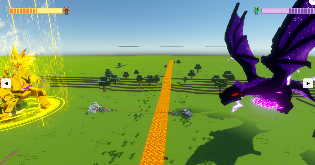 Minecraft Tug of War